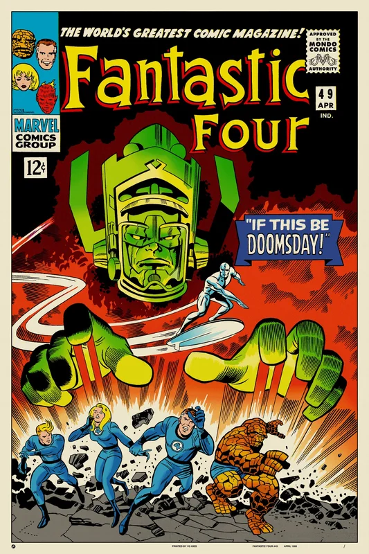 Fantastic Four #49 Poster