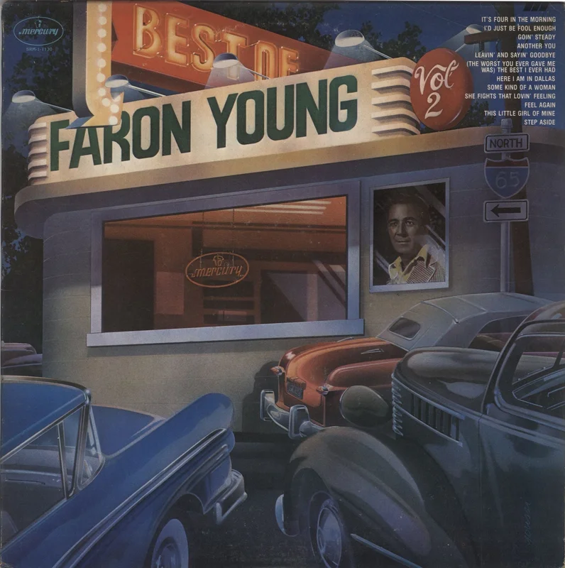 Faron Young The Best Of Faron Young Vol. 2 US Vinyl LP