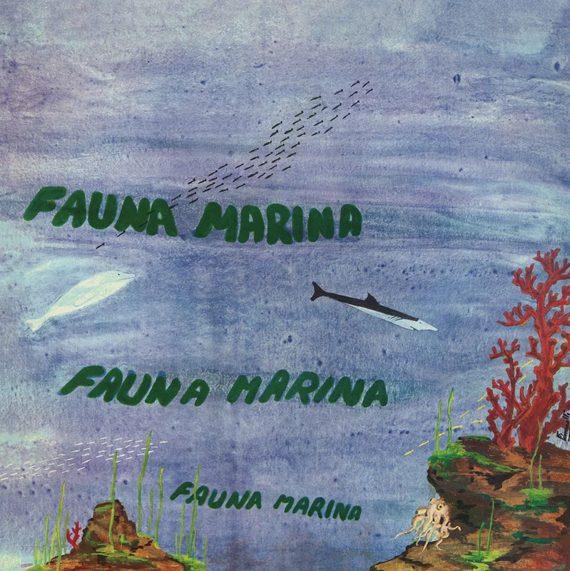 Fauna Marina LP by Egisto Macchi Clear Blue Vinyl