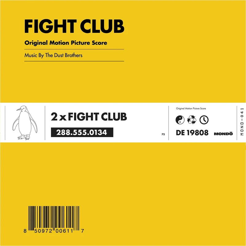 Fight Club  Original Motion Picture Soundtrack 2XLP 180 Gram Pink
