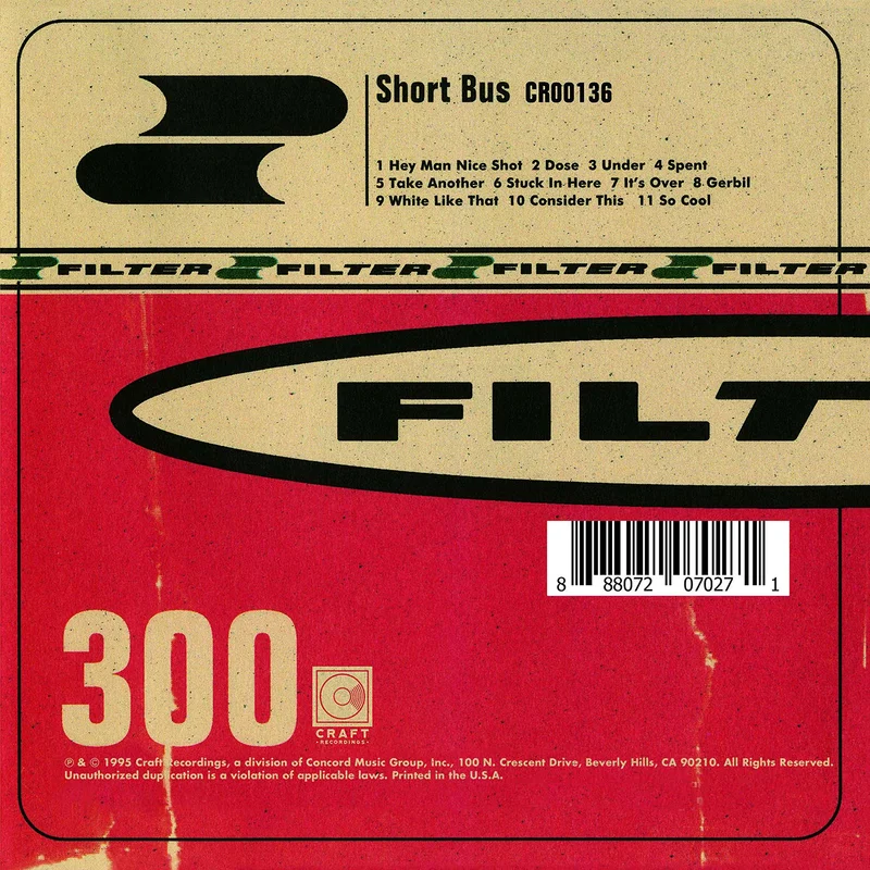 Filter - Short Bus [Black Vinyl LP]