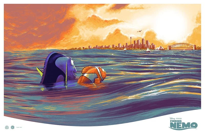 Finding Nemo Poster by Csar Moreno