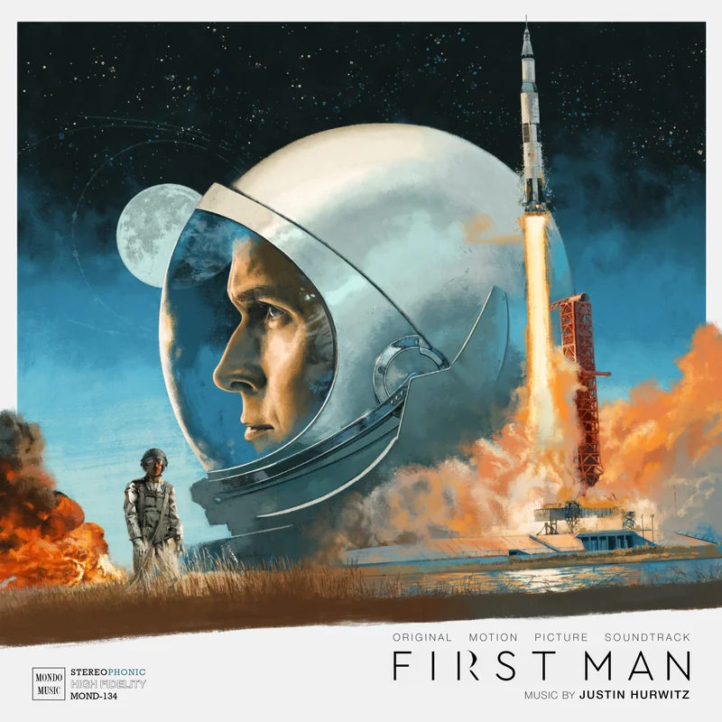 First Man  Original Motion Picture Soundtrack LP Lunar Surface Grey