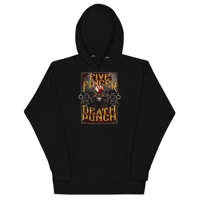 Five Finger Death Punch - Barrels Hoodie Black