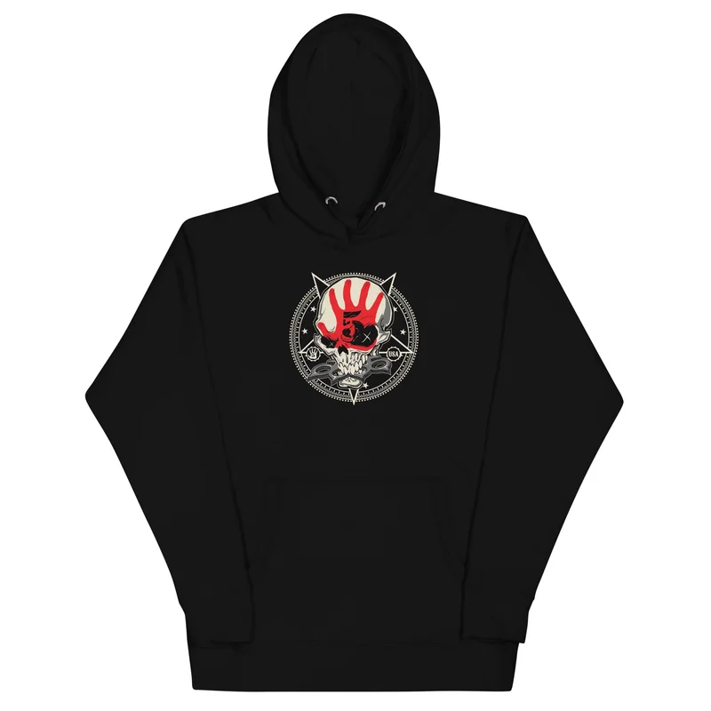 Five Finger Death Punch - Circle Logo Hoodie Black