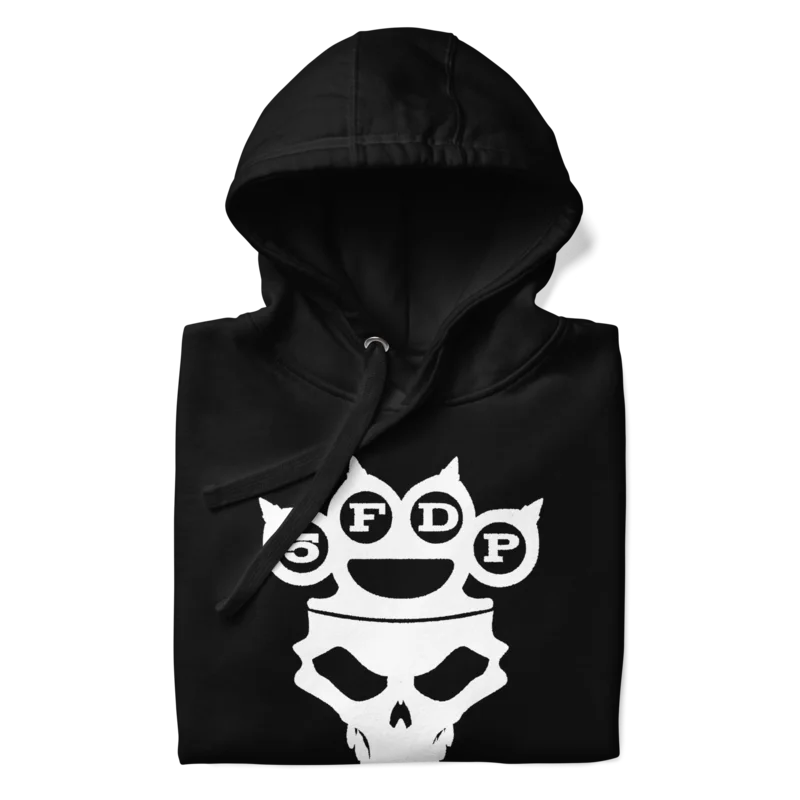 Five Finger Death Punch In Your Face Hoodie Black