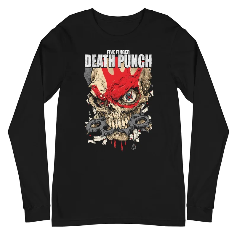 Five Finger Death Punch - Knuckle Sandwich Long Sleeve T-Shirt Black