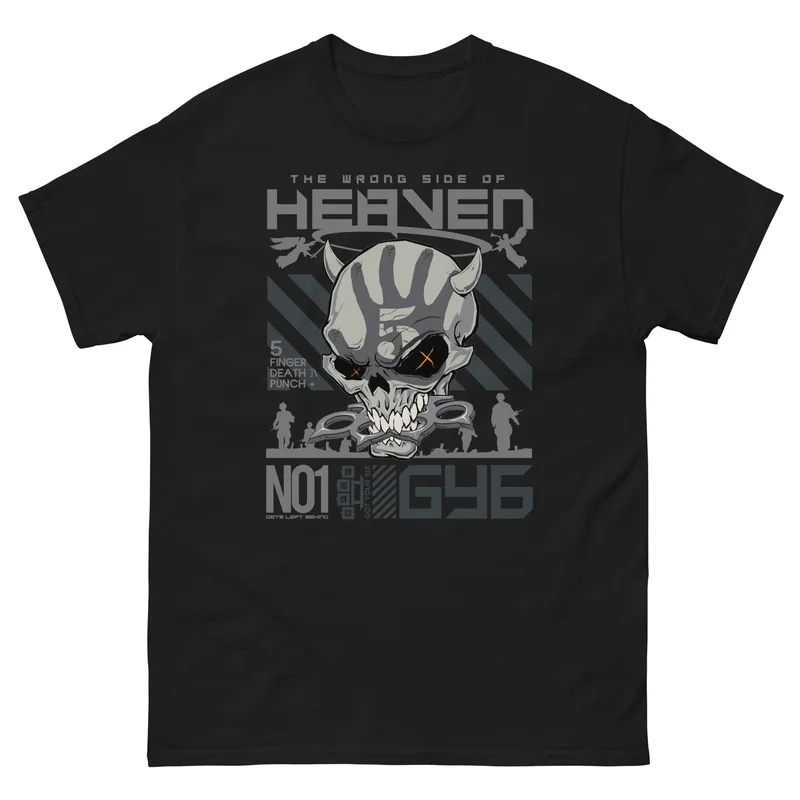 Five Finger Death Punch - Wrong Side of Heaven T-Shirt Black