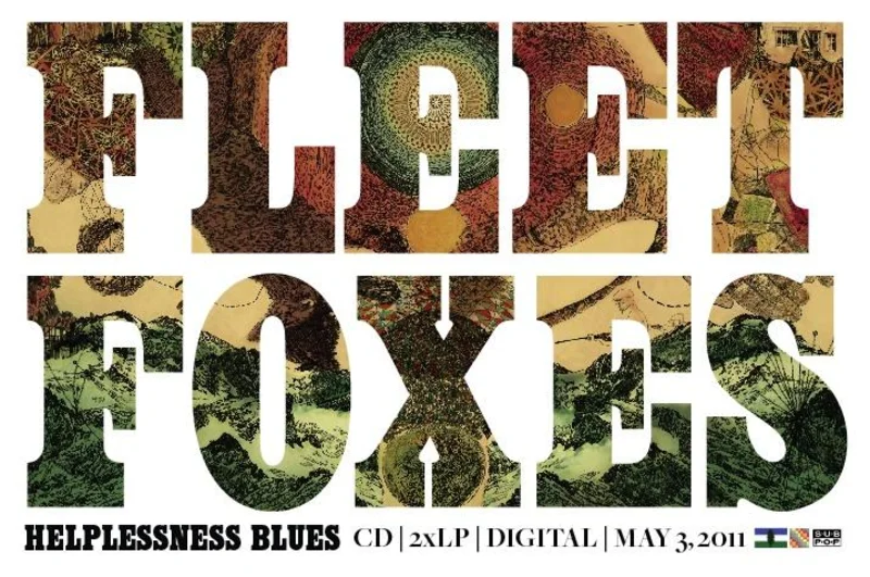 Fleet Foxes Type Poster