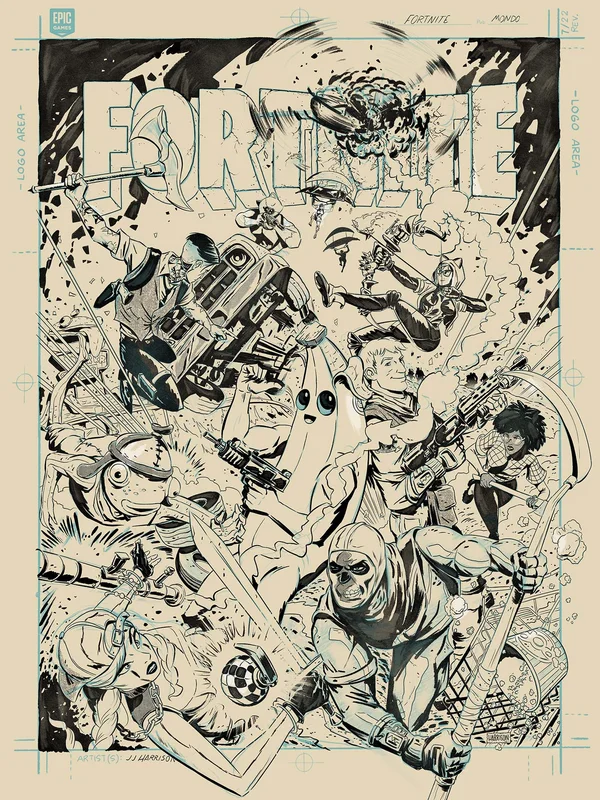 Fortnite Variant Poster