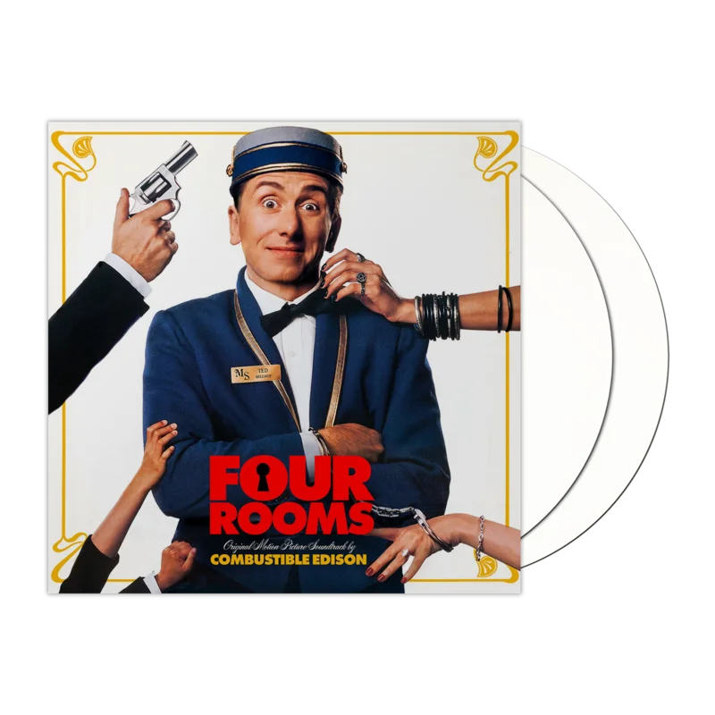 Four Rooms - Original Motion Picture Soundtrack 2XLP Mondo Exclusive White Vinyl