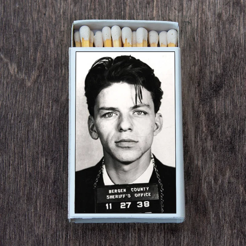 Frank Sinatra - Mugshot Matchbook