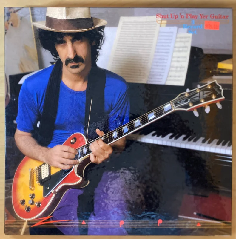 FRANK ZAPPA "Shut Up 'n Play Yer Guitar" 3 Vinyl Album Box Set