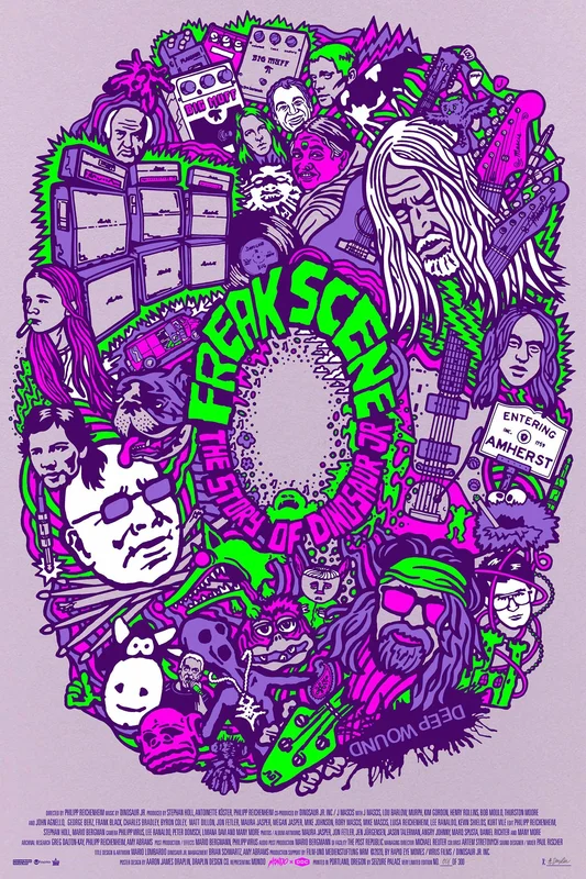 Freakscene - The Story of Dinosaur Jr. Poster