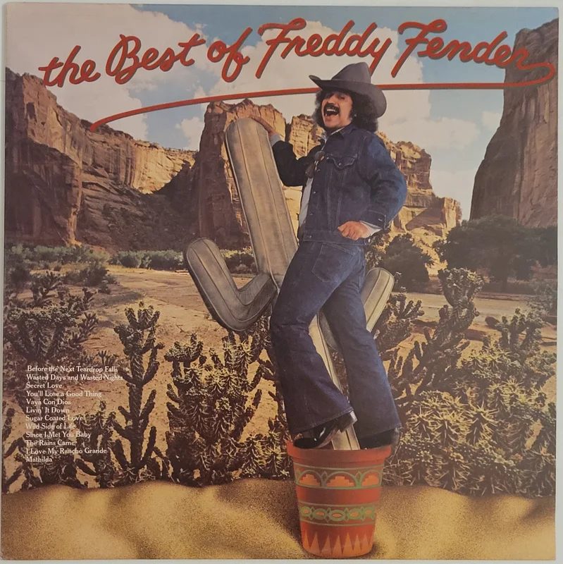 Freddy Fender - The Best Of Freddy Fender Lp