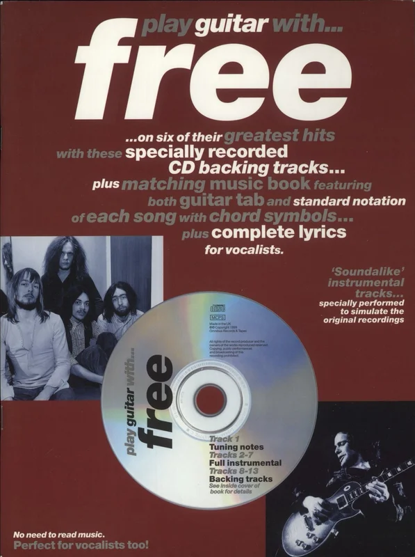 Free Play Guitar With Free + CD UK Book