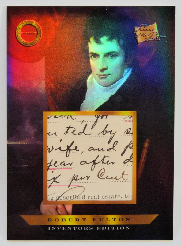 Fulton, Robert - Relic Card