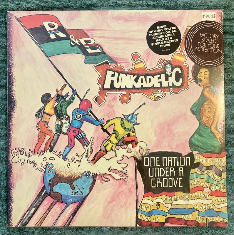 Funkadelic - One Nation Under A Groove 1978 (Sealed)