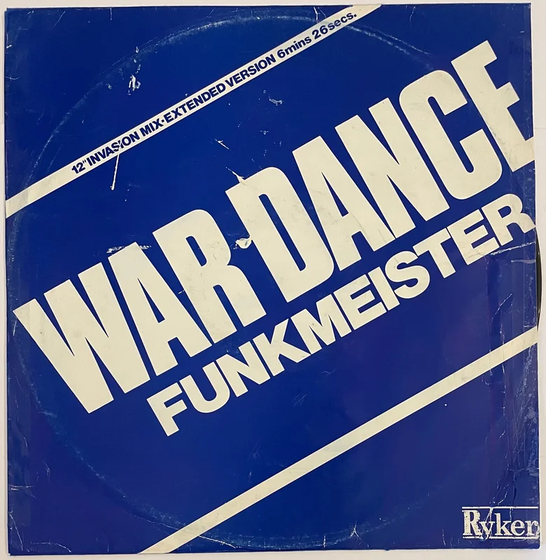 Funkmeister - War Dance (Invasion Mix) 12" Single
