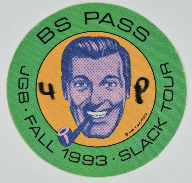 Garcia, Jerry - 1993 Slack Backstage Pass