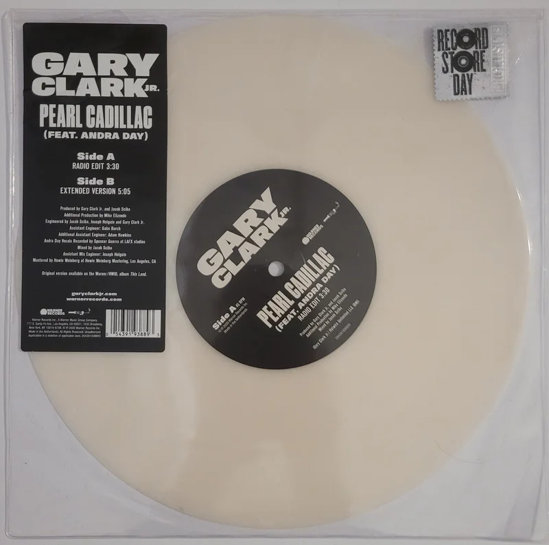 Gary Clarke Jr Feat. Andra Day - Pink Cadillac 10" Single (RSD2020,Pearl Coloured)