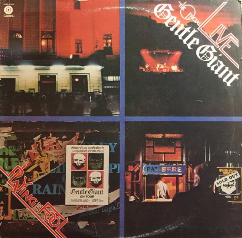 Gentle Giant-Playing The Fool 2xLP