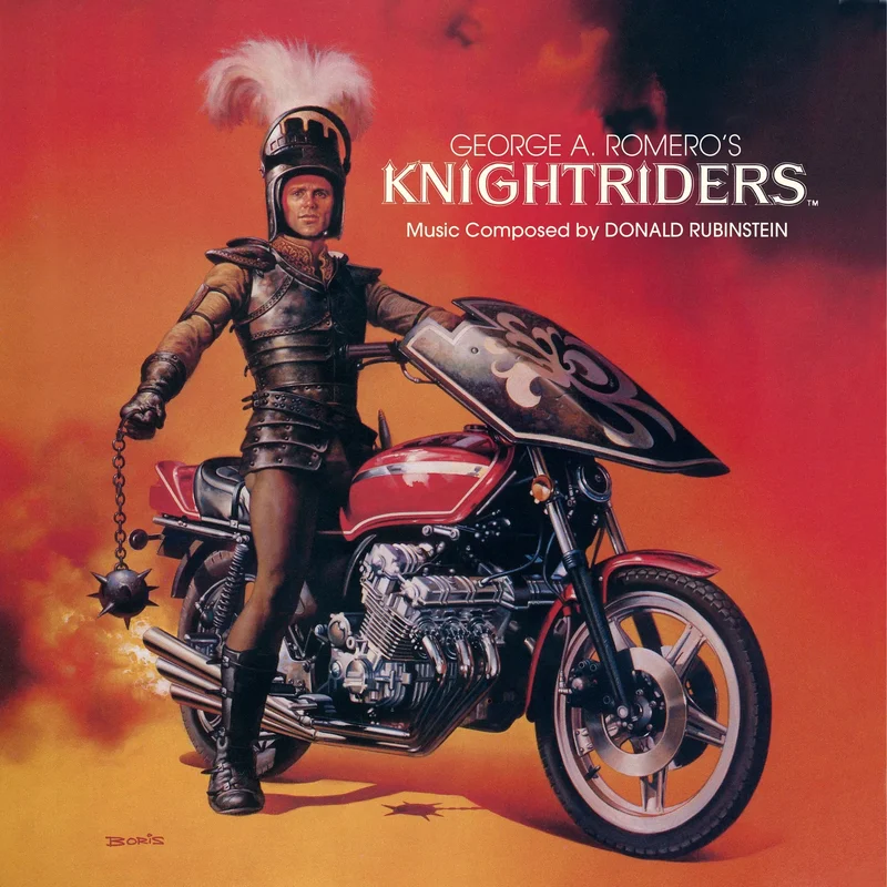George A. Romero's Knightriders - Original Motion Picture Score 2xLP Mondo Exclusive Mondo Exclusive Green Vinyl