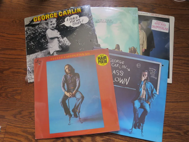 George Carlin - Five sealed LPs