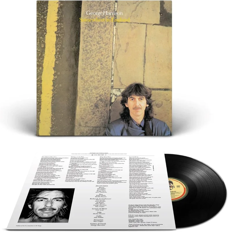 George Harrison Somewhere in England - Remastered - Black Vinyl - Sealed UK Vinyl LP