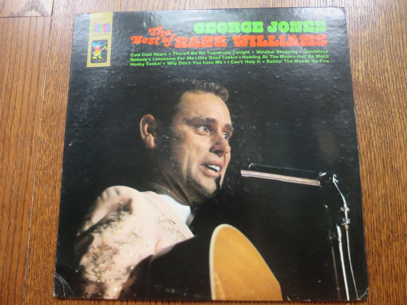 George Jones - The Best Of Hank Williams (signed)