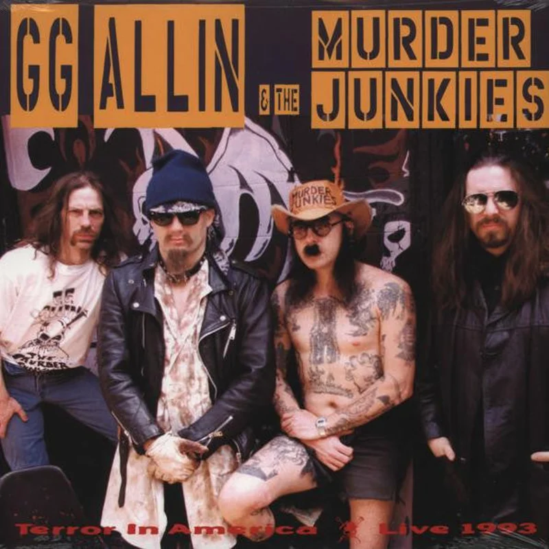GG Allin & The Murder Junkies-Terror In America (Live 1993) LP