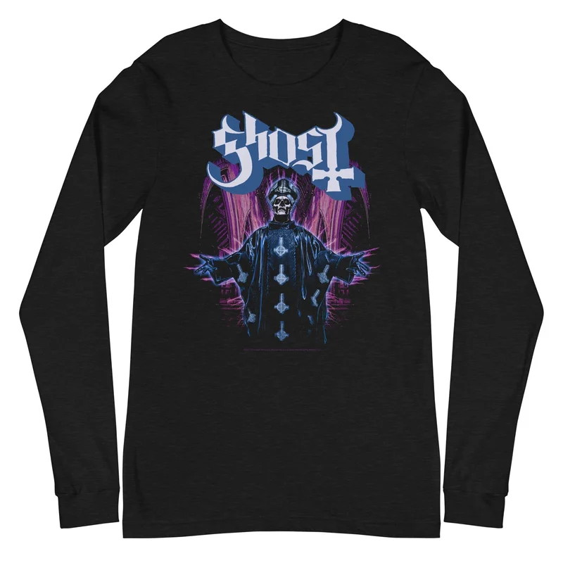 Ghost - Amen Long Sleeve T-Shirt Black