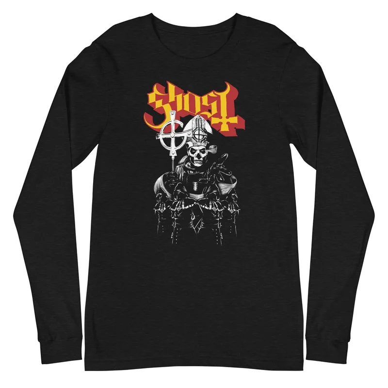 Ghost - Below the Surface Long Sleeve T-Shirt Black