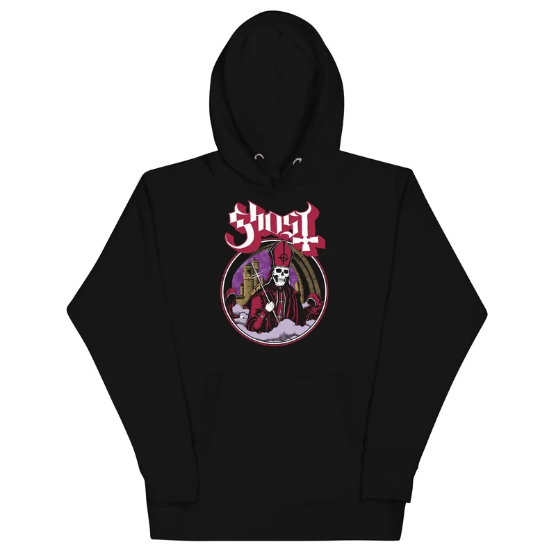 Ghost - Carrying Cross Hoodie Black