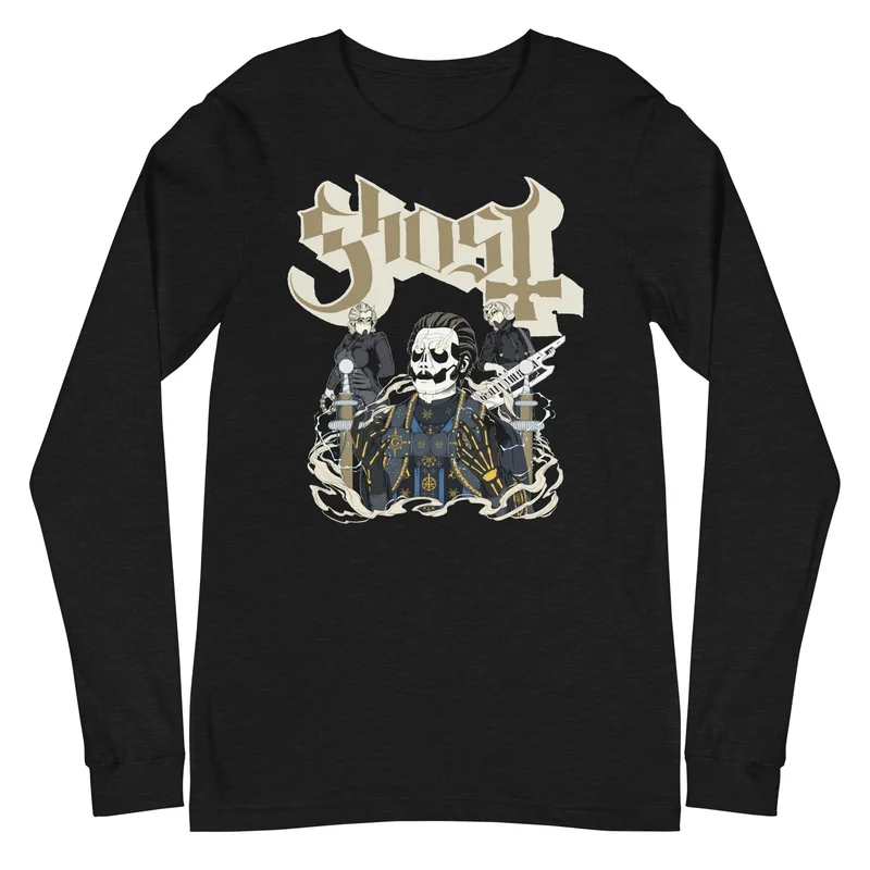 Ghost - Electric Daisy Long Sleeve T-Shirt Black