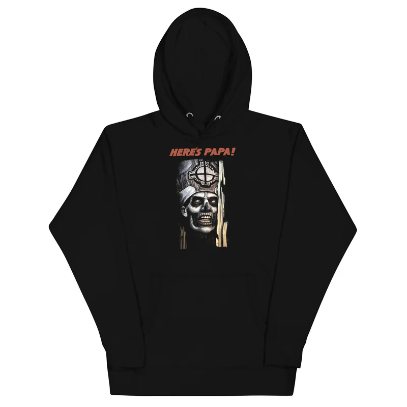 Ghost - Here's Papa Hoodie Black