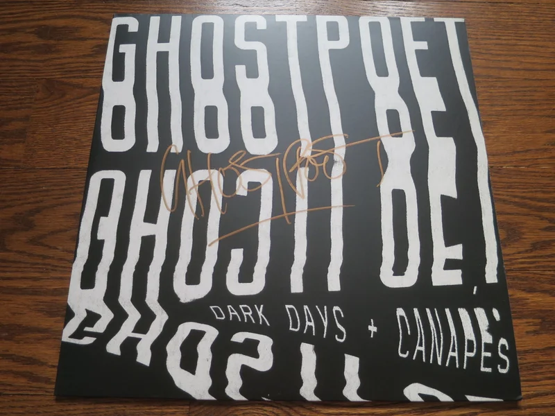 Ghostpoet - Dark Days + Canapes (signed)