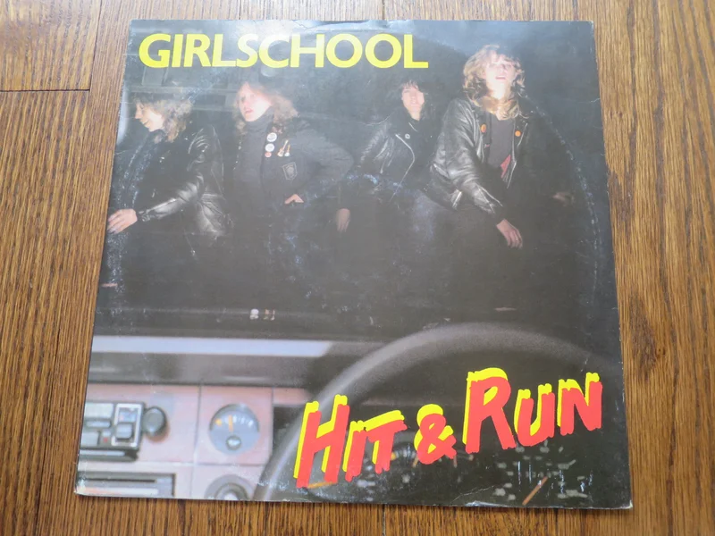 Girlschool - Hit & Run 10"