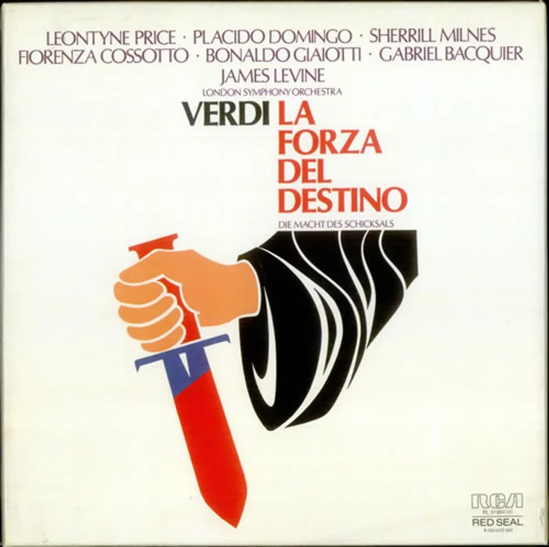 Giuseppe Verdi La Forza del Destino Italian Vinyl box set