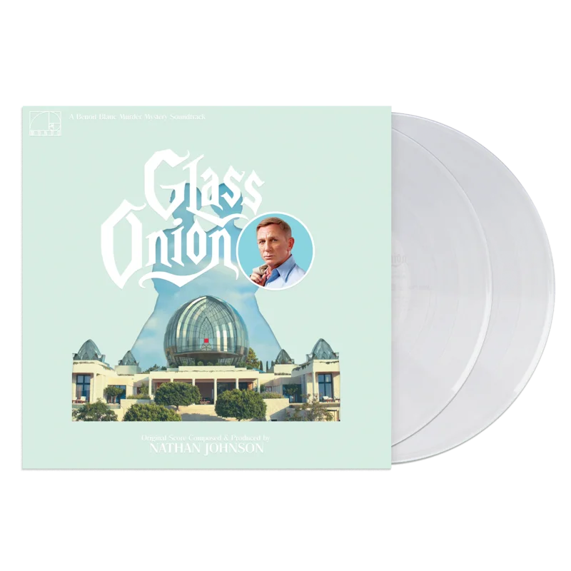 Glass Onion - Original Motion Picture Soundtrack 2XLP Crystal Clear Vinyl