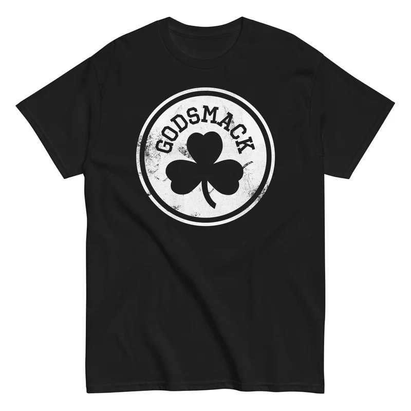 Godsmack - Shamrock Logo T-Shirt Black