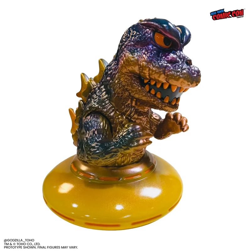Godzilla UFO - Vinyl Designer Figure by Octeel - Attack Peter Variant