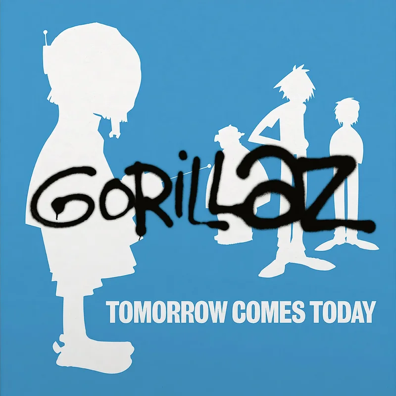 Gorillaz - Tomorrow Comes Today [Blue & White Vinyl EP]