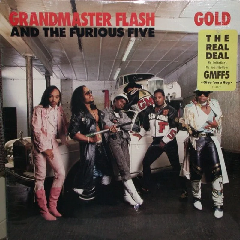 Grandmaster Flash & The Furious Five-Gold 12" Single