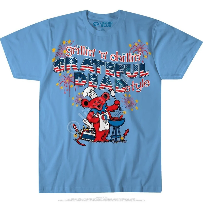 Grateful Dead - Grillin N Chillin - Large
