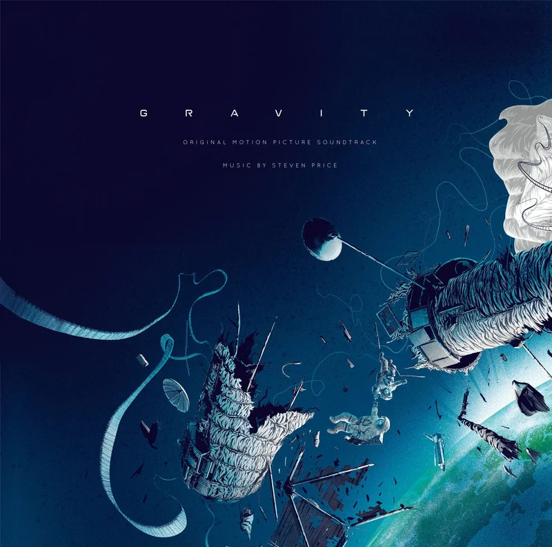 Gravity - Original Motion Picture Soundtrack 2XLP 180 Gram Black Vinyl