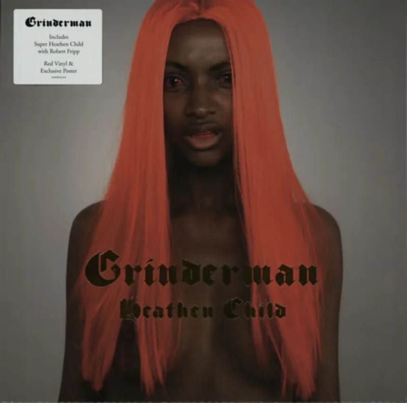 Grinderman Heathen Child - 2nd - Red Vinyl + Poster - Sealed UK 12" vinyl
