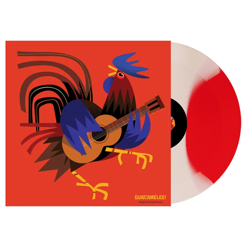 Guacamelee 1 - Original Soundtrack LP Red White & Green TriColor Stripe