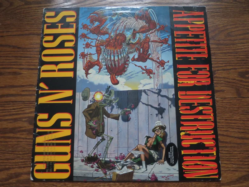 Guns N' Roses - Appetite For Destruction (US promo)