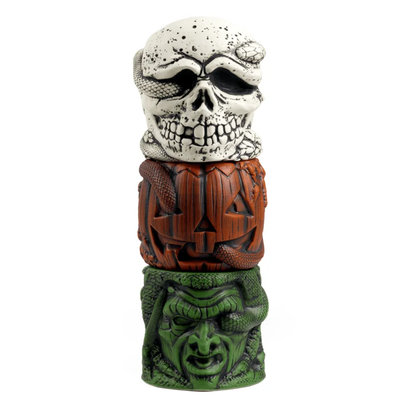 Halloween III: Season of the Witch - Stacking Tiki Mug Set